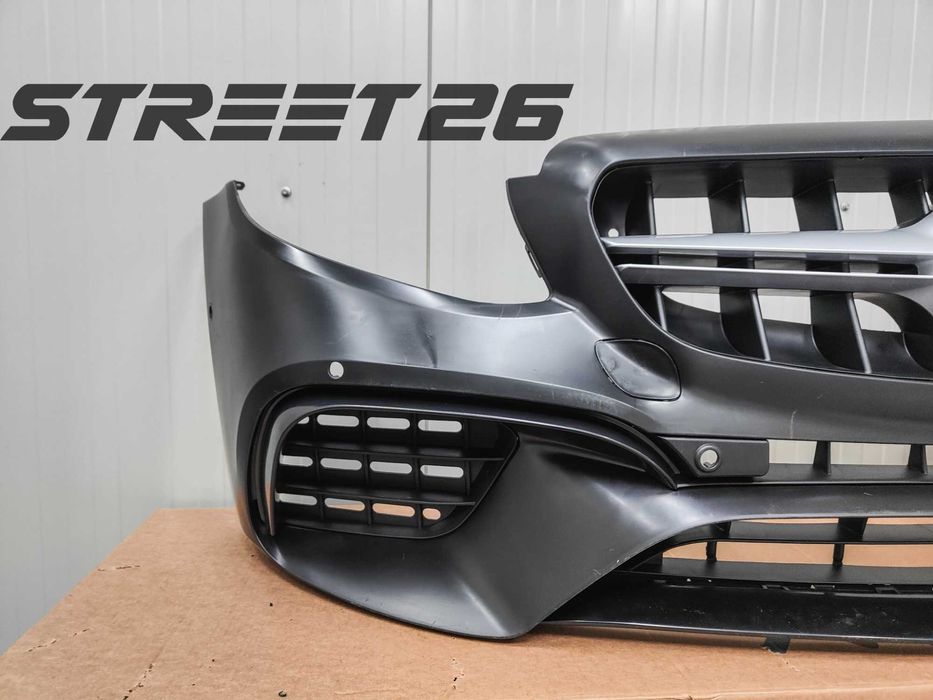 Bara fata E63 AMG E-Class W213 si Difuzor E63 (2016-2020) FULL BLACK