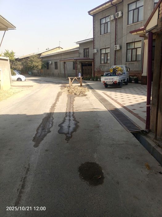 Алмазная резка стяжки, асфальта и бетона.