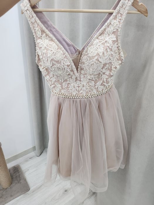 Ефирна Рокля с тюл