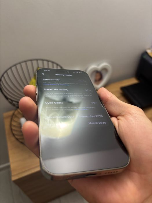 iPhone 16 Pro 128gb in garantie