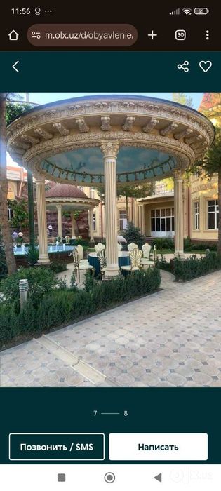 Rim ustunlarini ijaraga beramz Toshkent boʻylab 100mingdan