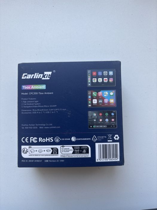 Carlinkit Full Android AI Box Android 13 4/64GB | Android Box для авто