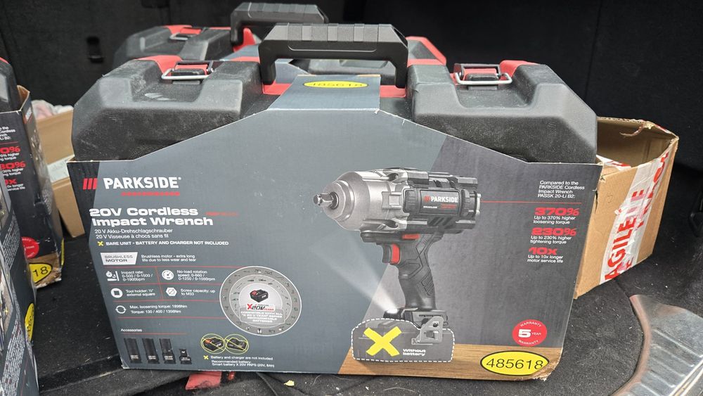 Parkside Performance 1898Nm  Pistol impact