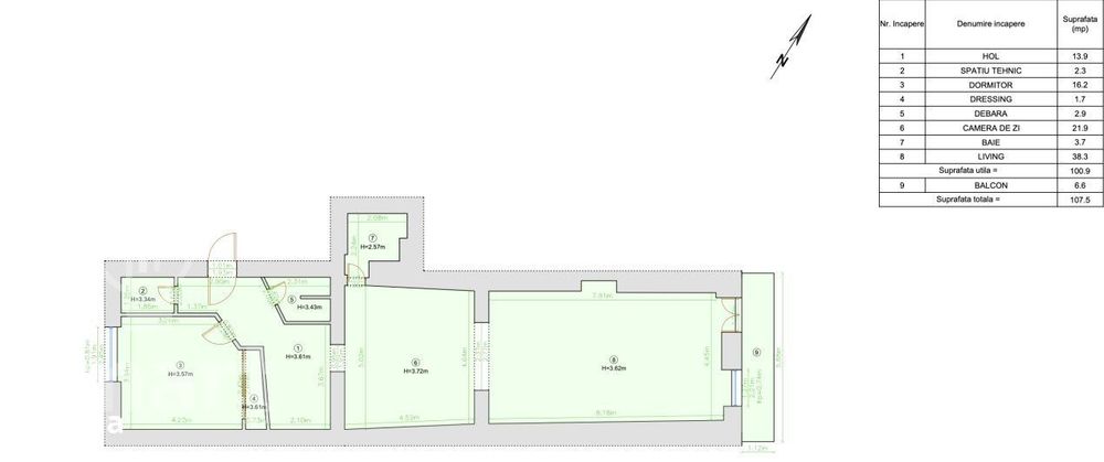 Apartament Piata Unirii