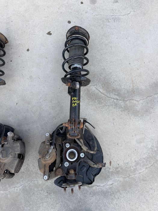 SET Fuzeta Completa Stanga/Dreapta Arc Telescop Etrier Rulment Vw Golf 7