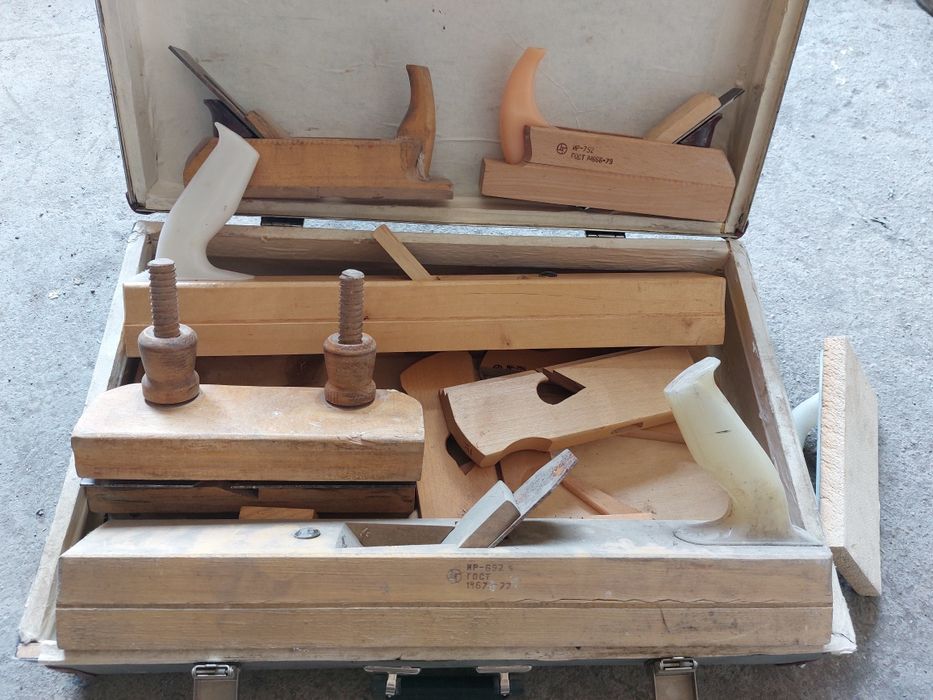 Набор рубанков для плотника