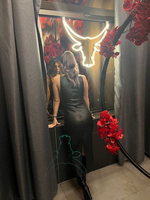 Кожена рокля Зара