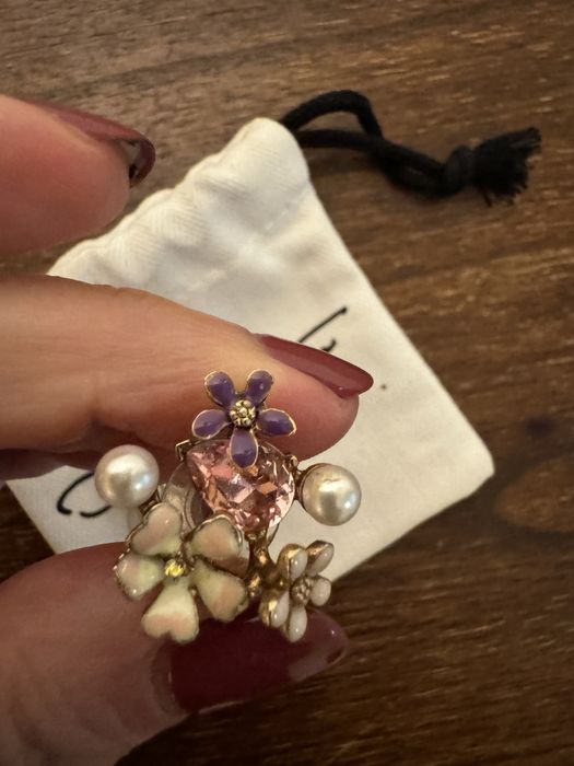 Оригинални обеци Oscar de la Renta