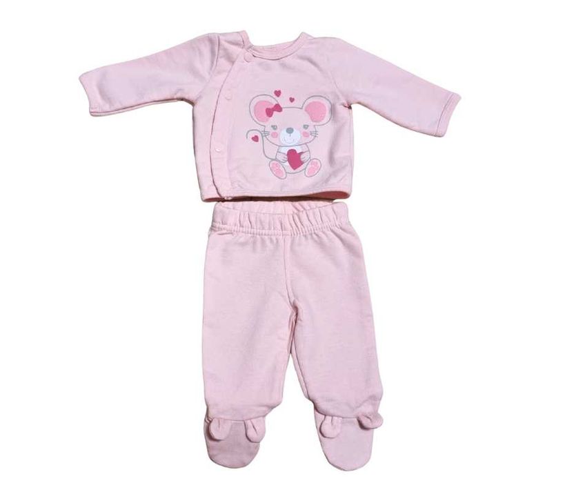 10 piese haine marimea 50 fata bebe nou-nascut BEBE 50-1