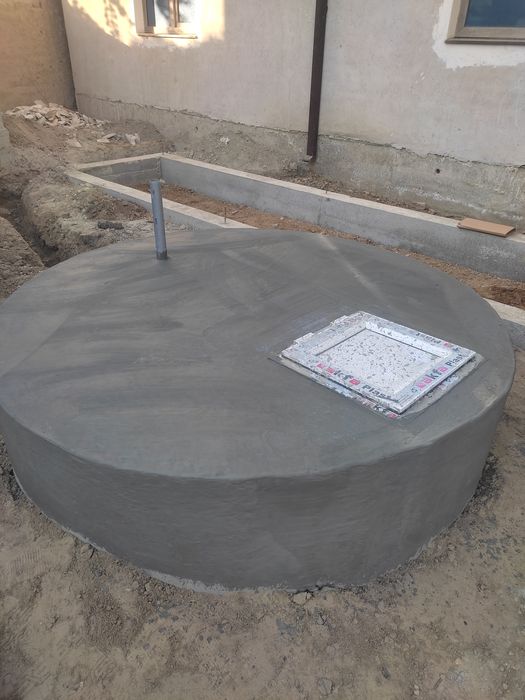 Тоза ичимлик суви саклаш учун кудук калодец ва канализация учун калоде