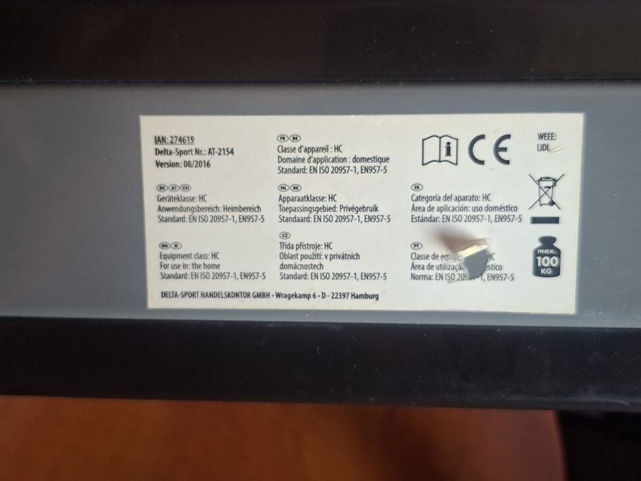 Vand Biciceta Medicala  Crivit