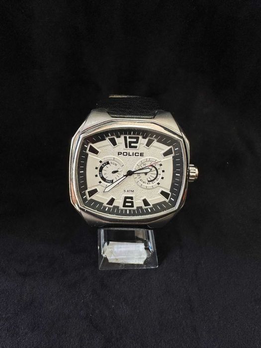 Ceas Police Timepieces 14191J, Multifuncțional, 50mm, Curea Piele – Autentic
