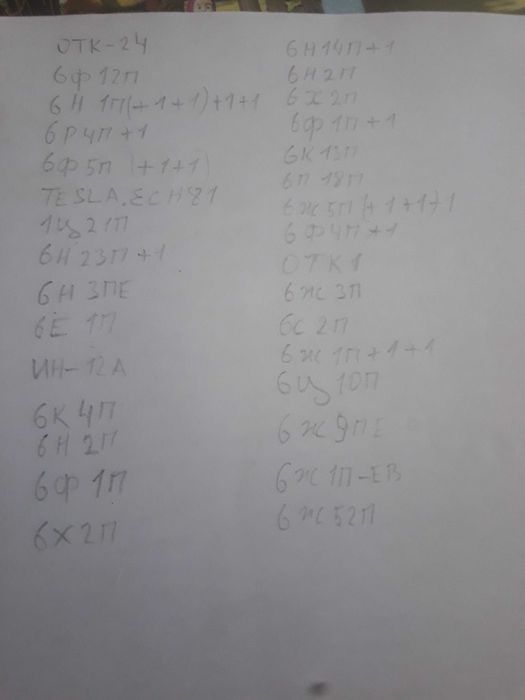 Продам Радиолампы
