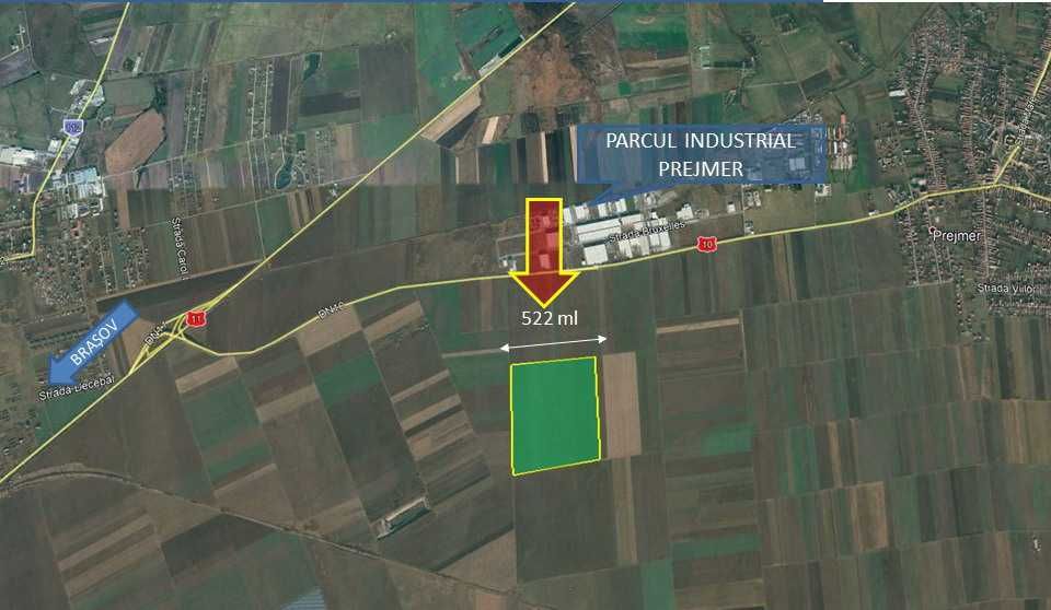 Teren 32,5 Ha Prejmer Brașov – Zona Nod Rutier A13 / DN10