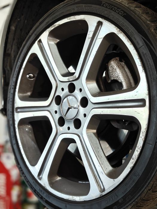 Set 4 jante originale Mercedes-Benz C-Class W205 R19 + anvelope all-season