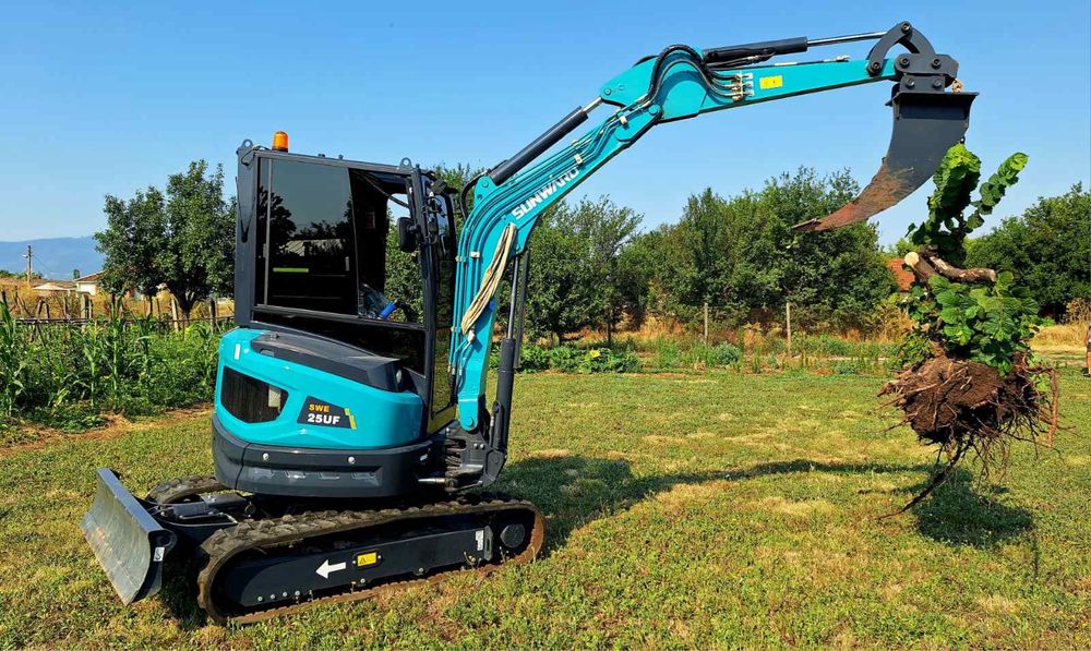 Услуга с мини багер 100 €