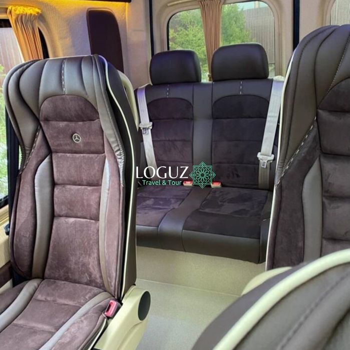 Komfortli va xavfsiz sayohat uchun O'zbekiston bo'ylab mikroavtobus