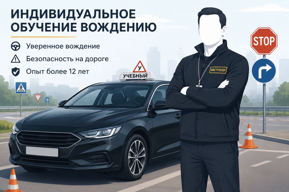 Индивидуальный инструктор по вождению