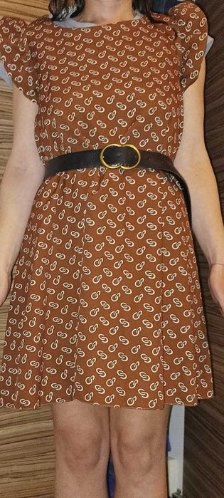 Ежедневна рокля с колан