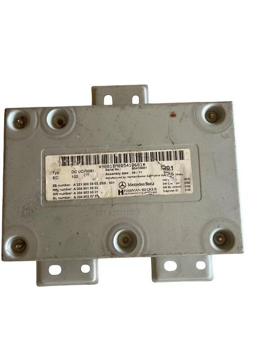 Unitate De Control Mmi Mercedes-Benz S-Class W221, C215 2005 - 2013 A2219005903