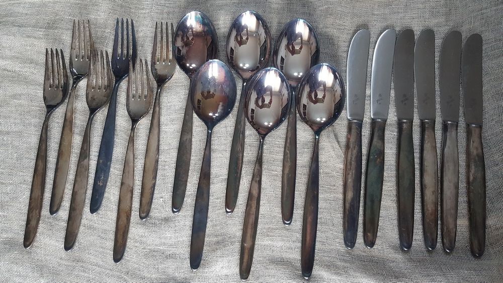 WMF  прибори,голям порцеланов супник,сервиз за кафе -Haas & Czjzek