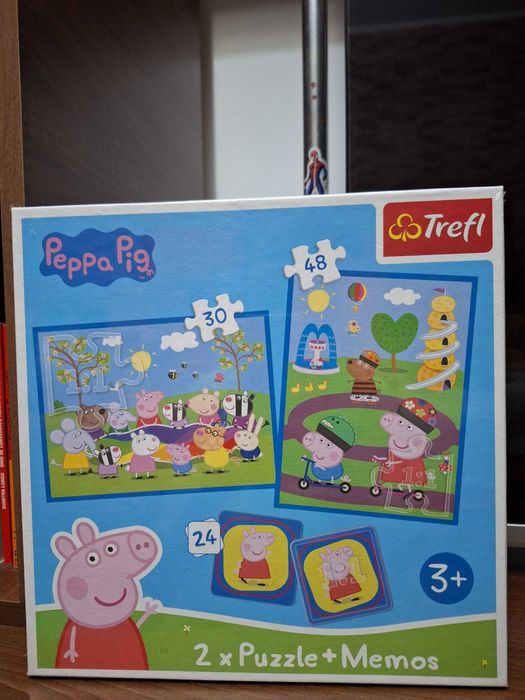 Puzzle + Memos Peppa Pig