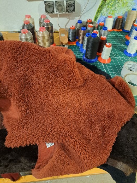 Piele tabacita, piele la metru, leather, handmade