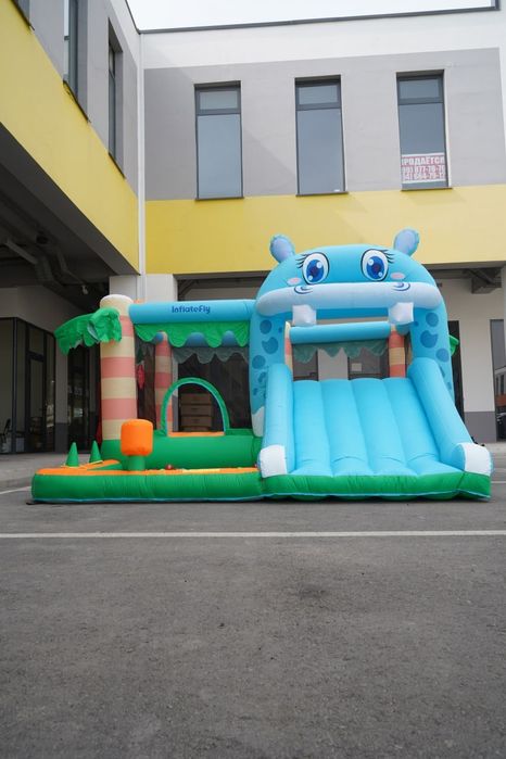 Батут 72068 от Doctor Dolphin( 410×370×250)  бесплатная 200 штука шари