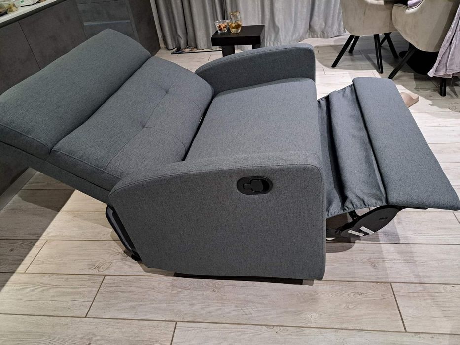 Дизайнерски  релакс фотьойл Christopher Knight Home Recliner, плат/въг