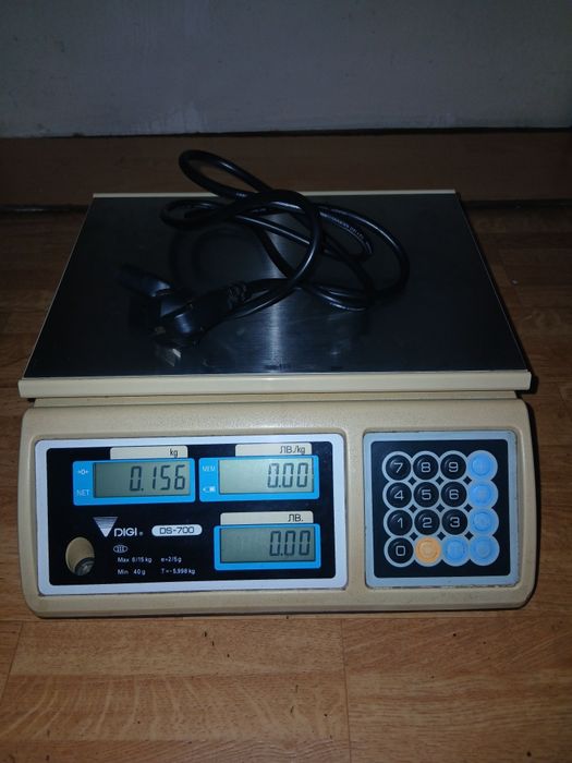 Ел.везна диги дс-700 сертифицирана