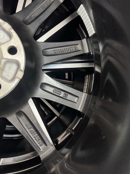 Jante Audi A6 R20 C8 S6 Originale RS Bridgestone 2024 de vara