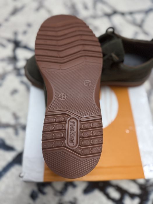 Мужская обувь RIEKER натуральный замш привозные