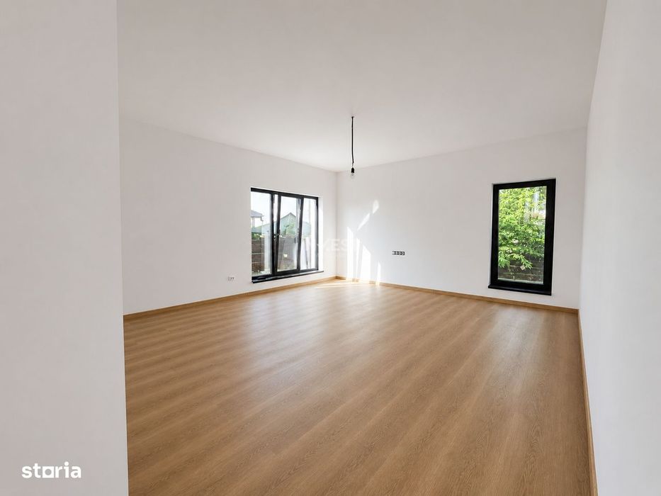 Casa individuala, cu 3 camere, plan parter, zona Horpaz