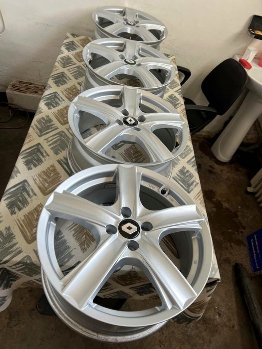 Jante aliaj r17 4x100 Renault Captur Clio Zoe Megane Scenic 2 Modus  Dacia Logan Sandero  Dokker Jogger