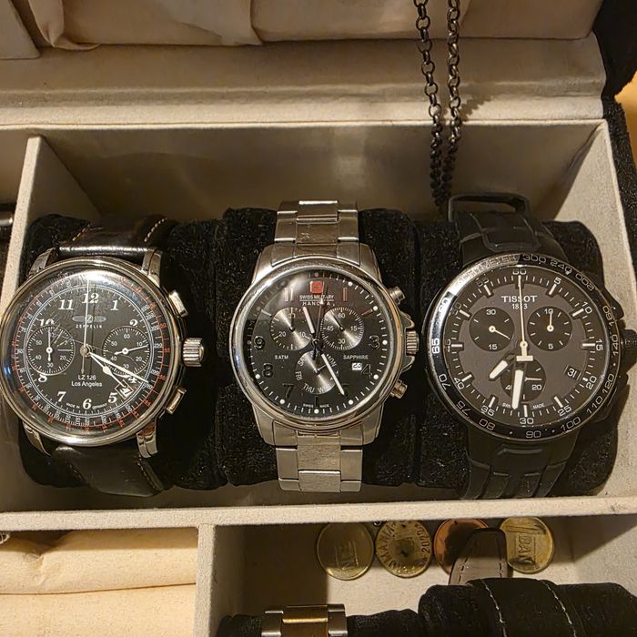 Vand Tissot Zeppelin Atlantic Festina swiss military