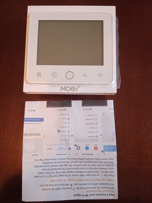 Vând termostat centrala wireless nou