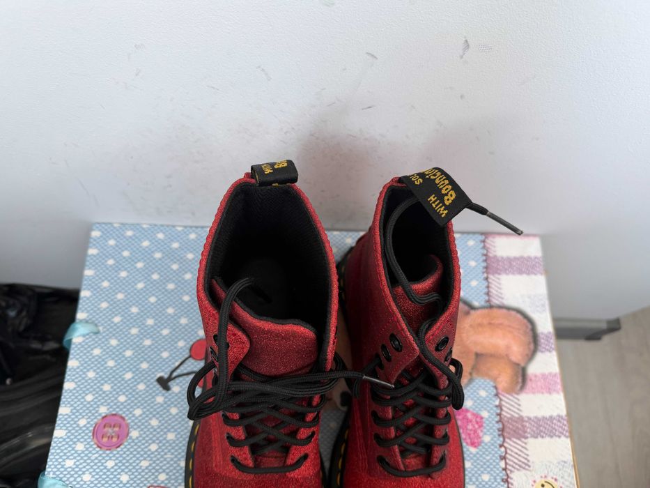 Dr. Martens 1460 Pascal Glitter''оригинални дамски боти 40 номер