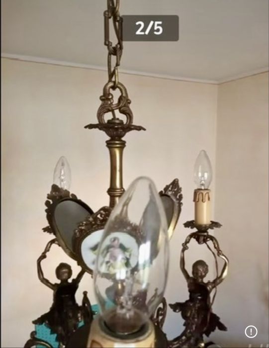 Candelabru din bronz
