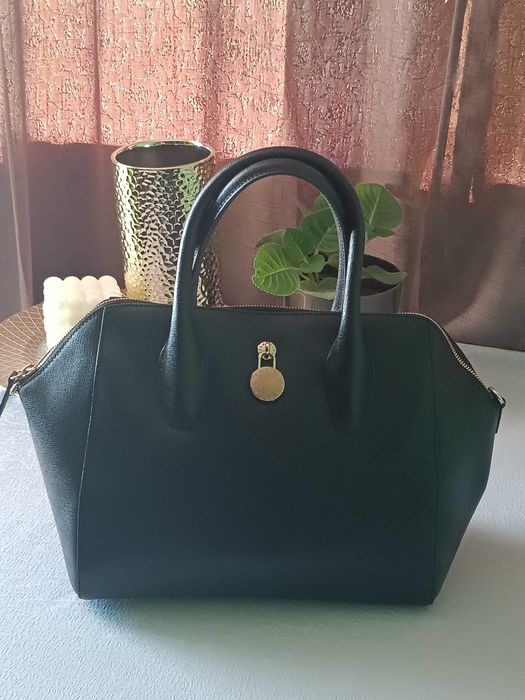 FURLA - дамска кожена чанта от естествена кожа