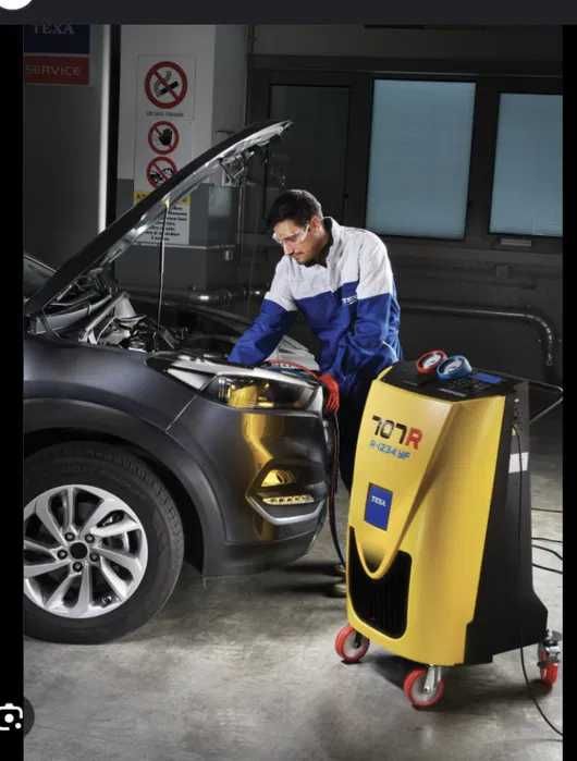 Incarcare freon auto R1234YF, clima freon nou GRATIS igenizare cu Ozon
