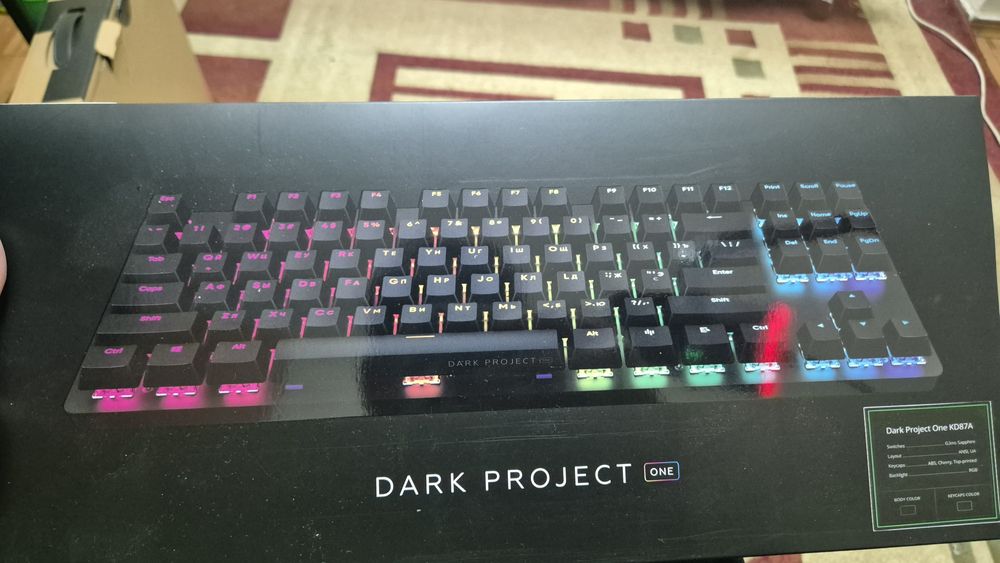 Продам клавиатуру от Dark Project One KD87A