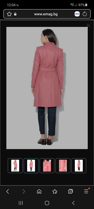 Ted Baker страхотен цвят палто