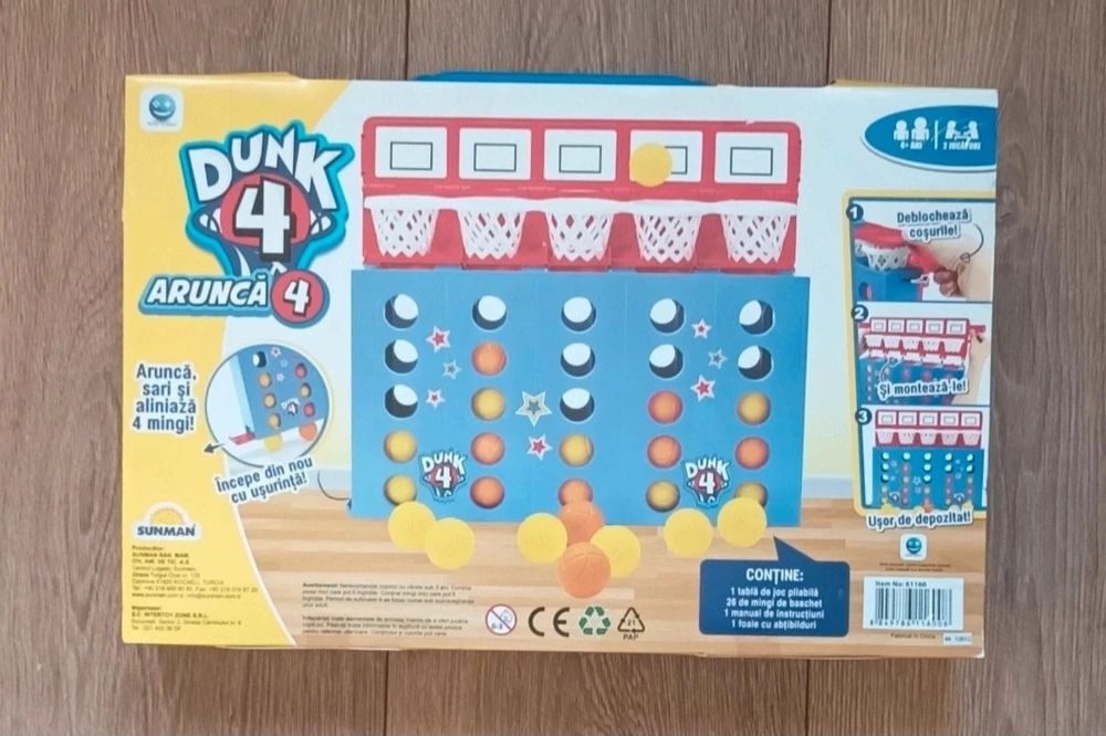Joc interactiv "Aruncă 4",vârsta 4+