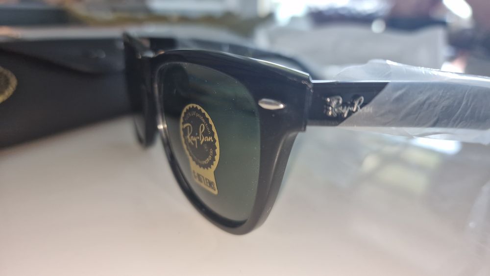 Ochelari Ray Ban original Wayfarer, Negru, 54-18-150 Standard