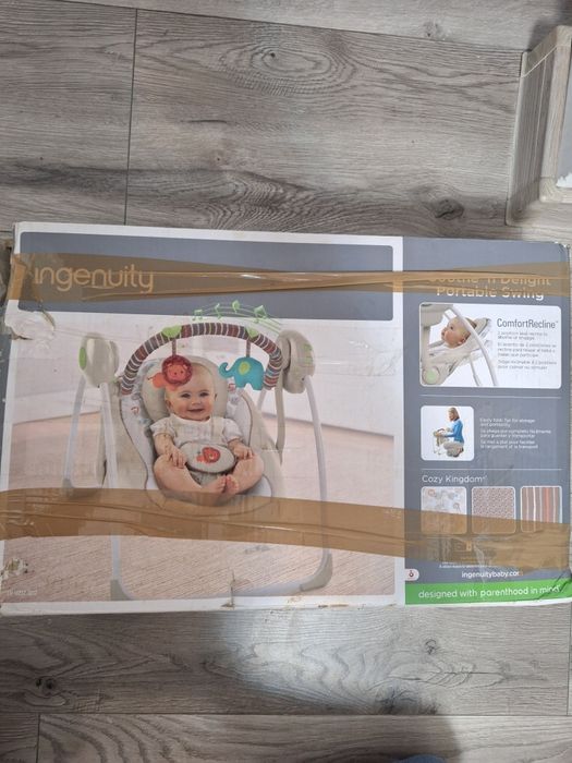 Scaun balansoar bebeluș electric muzica etc