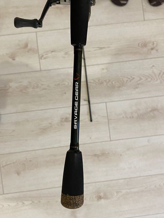 Спининг комплект въдица Savage Gear XLNT3 + макара Ryobi ecusima 2000