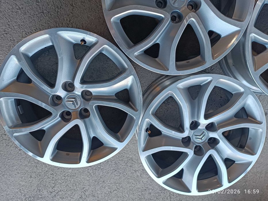 4бр.алуминиева джанта 18цола за Citroen,Peugeot, Mitsubishi 5x114,3