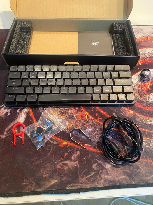 Tastatură gaming Redragon Elise Pro K624P RGB/Wireless/Bluetooth/Fir