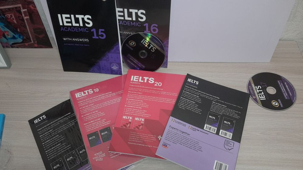 Ielts 15,16,17,18,19,20 academic с диском