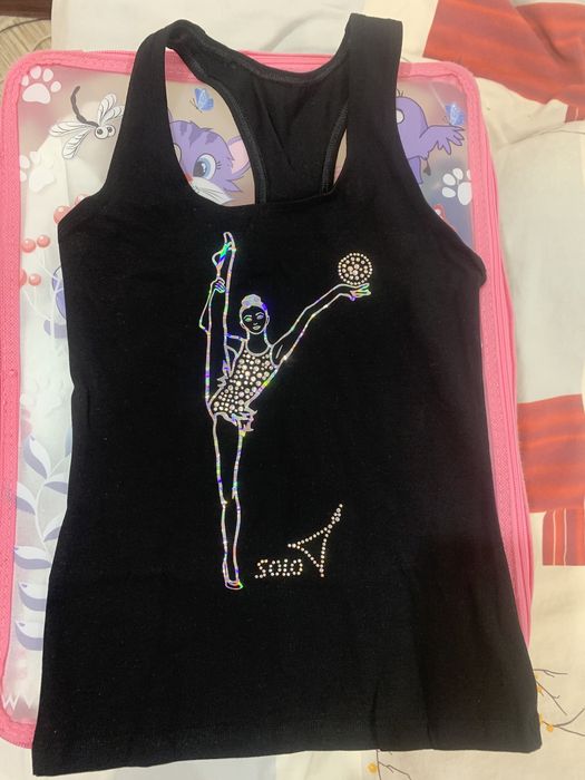 Продам майку-борцовку для гимнастики